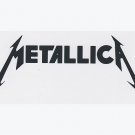Metallica - Permanent Vinyl Decal - 5 1/2" x 2 1/4"
