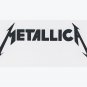 Metallica - Permanent Vinyl Decal - 5 1/2" x 2 1/4"