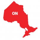 Province of Ontario Permanent Vinyl Decal, Car Window Decal, Tablet Decal Province of Ontario Permanent Vinyl Decal, Car Window Decal, Tablet Decal