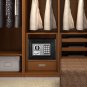 Electronic Digital Security Box, Keypad Lock Box Cabinet Safes, Solid Alloy Steel 0.23 Cubic Feet