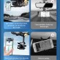 Universal 360° Car Rearview Mirror Mount Stand Holder Cradle For Cell Phone GPS
