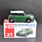 Takara Tomy Tomica #37 Mini John Cooper Works (Special First Edition) Scale 1:57 Diecast Model Car