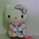 Sanrio Hello Kitty Yukata Pastel Small Height 20 cm Plush Doll Japan Exclusive Height 28 cm