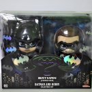 Hot Toys Cosbaby Batman Forever Batman & Robin 2 Figure Collectible Set
