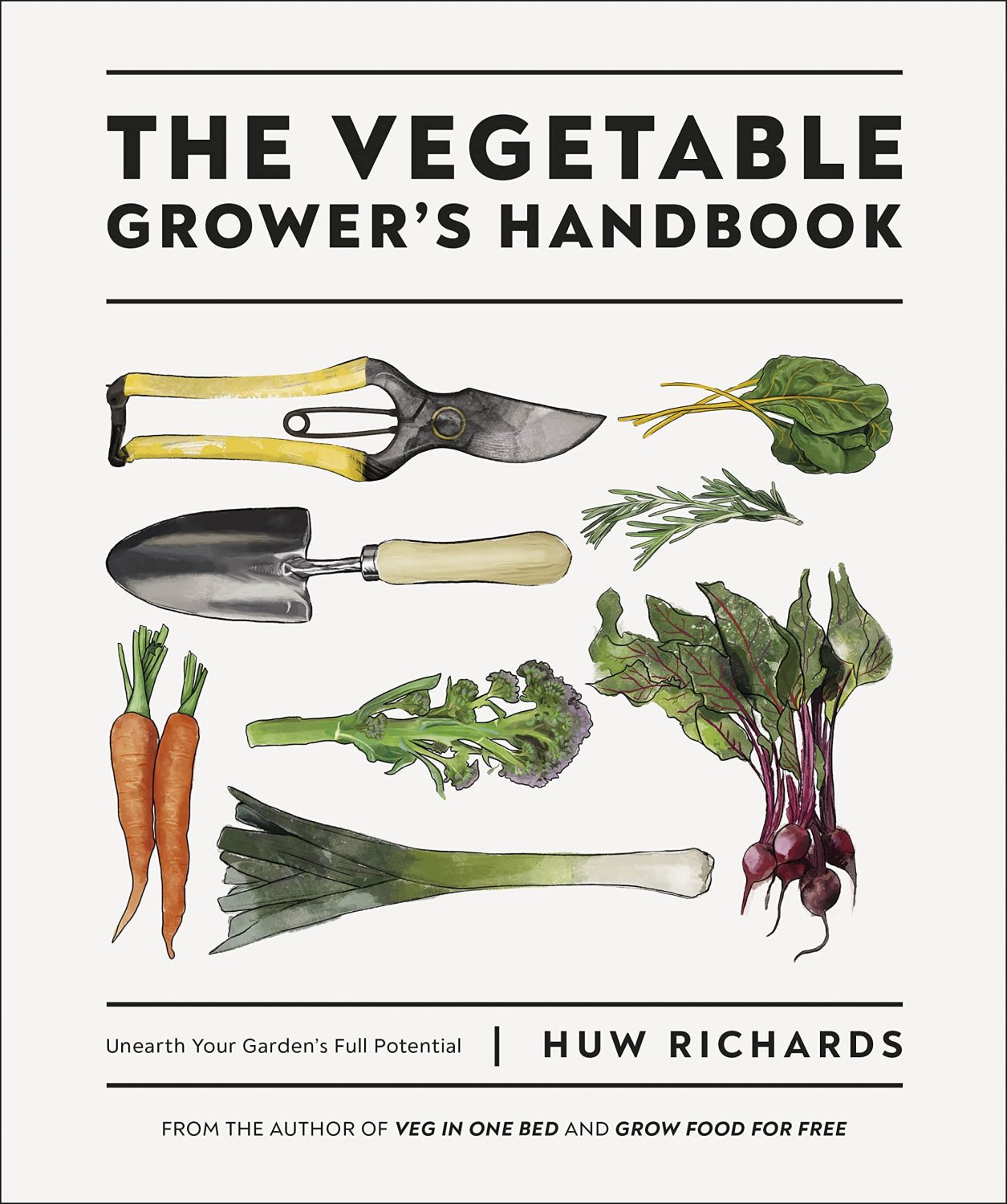 The Vegetable Grower's Handbook: Unearth Your Garden's Full Potential Paperback Free Shipping