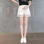 Women Harem Casual Outgoing Elastic Embroidery Maternity Shorts