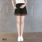 Women Harem Casual Outgoing Elastic Embroidery Maternity Shorts