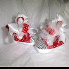 Baby girl shoes with rinestones