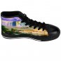 Colorful Waterfalls Unique Custom High Quality Men, Women High-top Sneakers Shoes-Free Shipping