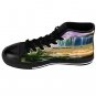 Colorful Waterfalls Unique Custom High Quality Men, Women High-top Sneakers Shoes-Free Shipping