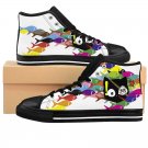 Cute Cat & Fishes Unique Custom High Quality Men, Women High-top Sneakers Shoes-Free Shipping