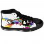 Cute Cat & Fishes Unique Custom High Quality Men, Women High-top Sneakers Shoes-Free Shipping