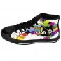 Cute Cat & Fishes Unique Custom High Quality Men, Women High-top Sneakers Shoes-Free Shipping