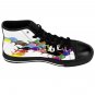 Cute Cat & Fishes Unique Custom High Quality Men, Women High-top Sneakers Shoes-Free Shipping