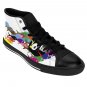 Cute Cat & Fishes Unique Custom High Quality Men, Women High-top Sneakers Shoes-Free Shipping
