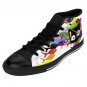 Cute Cat & Fishes Unique Custom High Quality Men, Women High-top Sneakers Shoes-Free Shipping