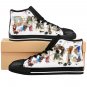 Paris Colors Letters Unique Custom High Quality Men, Women High-top Sneakers Shoes-Free Shipping