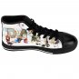 Paris Colors Letters Unique Custom High Quality Men, Women High-top Sneakers Shoes-Free Shipping