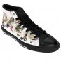 Paris Colors Letters Unique Custom High Quality Men, Women High-top Sneakers Shoes-Free Shipping