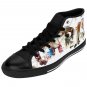 Paris Colors Letters Unique Custom High Quality Men, Women High-top Sneakers Shoes-Free Shipping