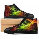 Bright Abstract Colors Unique Custom High Quality Men, Women High-top Sneakers Shoes-Free Shipping