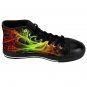 Bright Abstract Colors Unique Custom High Quality Men, Women High-top Sneakers Shoes-Free Shipping