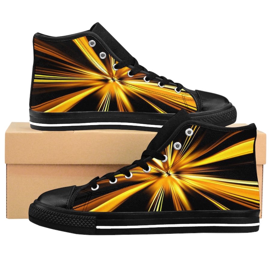 Explosion Star Unique Custom High Quality Men, Women High-top Sneakers Shoes-Free Shipping