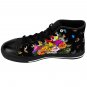 Butterflies & Flowers Unique Custom High Quality Women's High-top Sneakers Shoes-Free Shipping