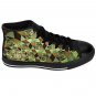 Symmetrical Green Pattern Custom High Quality Men, Women High-top Sneakers Shoes-Free Shipping