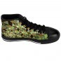 Symmetrical Green Pattern Custom High Quality Men, Women High-top Sneakers Shoes-Free Shipping