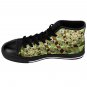 Symmetrical Green Pattern Custom High Quality Men, Women High-top Sneakers Shoes-Free Shipping