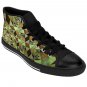 Symmetrical Green Pattern Custom High Quality Men, Women High-top Sneakers Shoes-Free Shipping