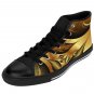 Awesome Gold Leaves Custom High Quality Men, Women High-top Sneakers Shoes-Free Shipping