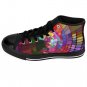 Round Circles Pattern Unique Custom High Quality Women's High-top Sneakers Shoes-Free Shipping
