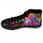 Round Circles Pattern Unique Custom High Quality Women's High-top Sneakers Shoes-Free Shipping