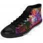 Round Circles Pattern Unique Custom High Quality Women's High-top Sneakers Shoes-Free Shipping