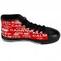 Keep Calm & Carry On Custom High Quality Men, Women High-top Sneakers Shoes-Free Shipping