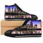 Skyline Graphic Silhouette Custom High Quality Men, Women High-top Sneakers Shoes-Free Shipping