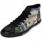 Hot Air Balloon Beautiful Scenery High Quality Men, Women High-top Sneakers Shoes-Free Shipping