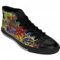 Nice Clock Patterns High Quality Men, Women High-top Sneakers Shoes-Free Shipping