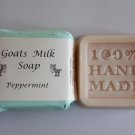 Peppermint Scented Goat Milk Soap (80g)