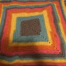 Granny squares baby blanket