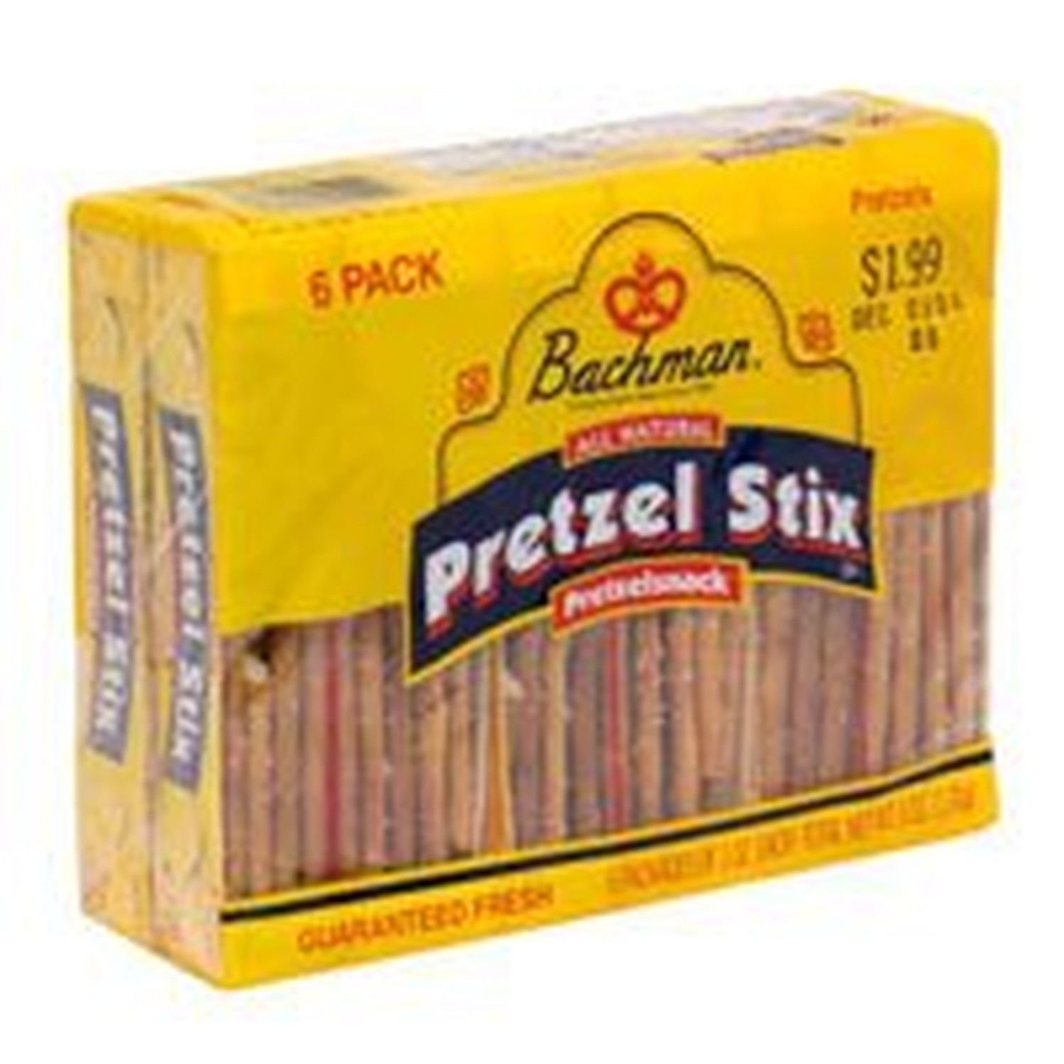 Bachman Pretzel Stix, 6 oz, (pack of 3)