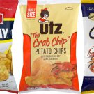 Herr's Old Bay Chips, Utz Crab Chips & Utz Kettle Classic Crab Chips Variety 3PK