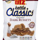 Utz Kettle Classics Gourmet Dark Russets Potato Chips 8 oz. Bag (4 Bags)