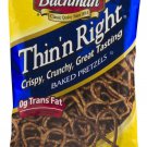 Bachman Thin'n Right Baked Pretzels- Crispy, Crunchy 9 oz. Bag (3 Bags)