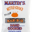 4 BAGS! Martin's Kettle Cook'd Bar-B-Q BBQ Potato Chips PA Snack FREE SHIP!