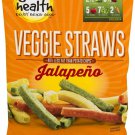 Good Health Non-GMO Veggie Straws 6.25 oz. Bag (Jalapeno, 4 Bags)