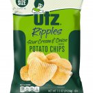 Utz Potato Chips 7.5 Ounce Hungry Size Bag (Sour Cream & Onion, 6 Bags)