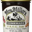 Mrs. Miller's Amish Homemade F.R.O.G. Jam (Figs, Raspberry, Orange,Ginger) 2 Jars